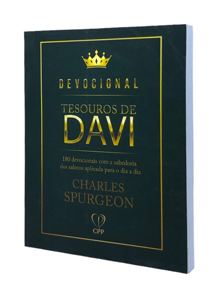 Livro Devocional Tesouros de Davi Leão de Judá Capa Brochura
