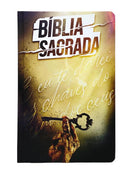 Bíblia Sagrada Evangélica Letra Gigante Capa Dura Reino Dos Céus Ppm Linguagem Arc Com Harpa