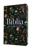 Bíblia Sagrada Evangélica Linguagem NVT Capa Pop Flexível Flores Do Campo Letra Normal Com Fitilho