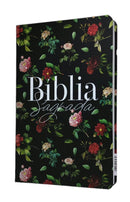 Bíblia Sagrada Evangélica Linguagem NVT Capa Pop Flexível Flores Do Campo Letra Normal Com Fitilho