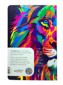 Kit Bíblia Feminina Leão Te Sustenta + Planner Lion Colors + Devocional Lettering