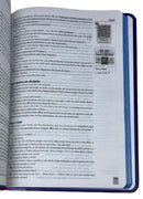 Bíblia Evangélica Capa Dura NTLH Letra Grande YouVersion Com Qr Code Lion Colorido