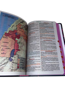 Kit Bíblia Feminina Leão Seja Forte Preta Com Índice + Devocional Lettering 3 Minutos De Sabedoria Para Mulheres