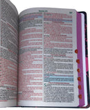 Kit Bíblia Feminina Leão Seja Forte Preta Com Índice + Devocional Lettering 3 Minutos De Sabedoria Para Mulheres