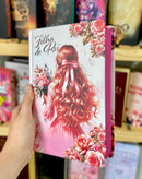 Bíblia Filha Do Rei Letra Gigante Capa Dura Com Harpa Feminina Arc