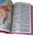 Bíblia Filha Do Rei Letra Gigante Capa Dura Com Harpa Feminina Arc