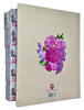 Bíblia Sagrada Letra Jumbo Capa Dura Com Harpa ARC Arranjo Floral Com Capa Protetora e Abas Adesivas