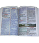 Bíblia Leão Rosa Letra Gigante Capa Brochura Com Harpa Masculina e Feminina Arc