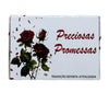 Kit com 100 Uni. de Caixinhas de Promessas Rosa com Mini Versículos Diários Para Lembranças Linguagem & e Presentes ARC