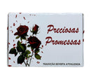 Kit com 5 Uni. de Caixinhas de Promessas Rosa com Mini Versículos Diários Para Lembranças Linguagem & e Presentes ARC