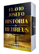 Box Kit História Dos Hebreus Capa Brochura Flexível Com 3 Livros Original e Completa - Flávio Josefo