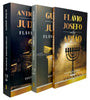Box Kit História Dos Hebreus Capa Brochura Flexível Com 3 Livros Original e Completa - Flávio Josefo