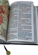 Bíblia Sagrada Letra Hipergigante Capa Dura Leão Universo Com Harpa ARC