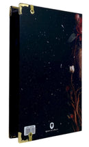 Bíblia Capa Dura Com Elástico Dourado e Medalhão Letra Gigante Arc - Leão Jardim