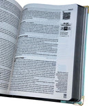 Bíblia Cruz Menta Letra Grande Capa Dura Com Elastico Feminina e Masculina  NTLH - SKT