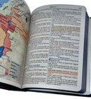 Kit 2 Bíblias Sagradas Leão Yeshua Edição Promessas Letra Grande Para Bolsa NVA