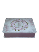 Kit 2 Bíblias Sagradas Tijolinho Floral Edição Promessas Letra Grande Para Bolsa NVA