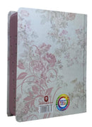 Bíblia Letra Grande Tijolinho Flores Brancas Com Índice NVA - SB