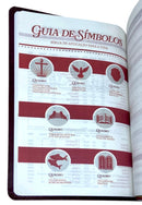 Bíblia De Estudo Aplicação Para A Vida Bordô Flexível Arc