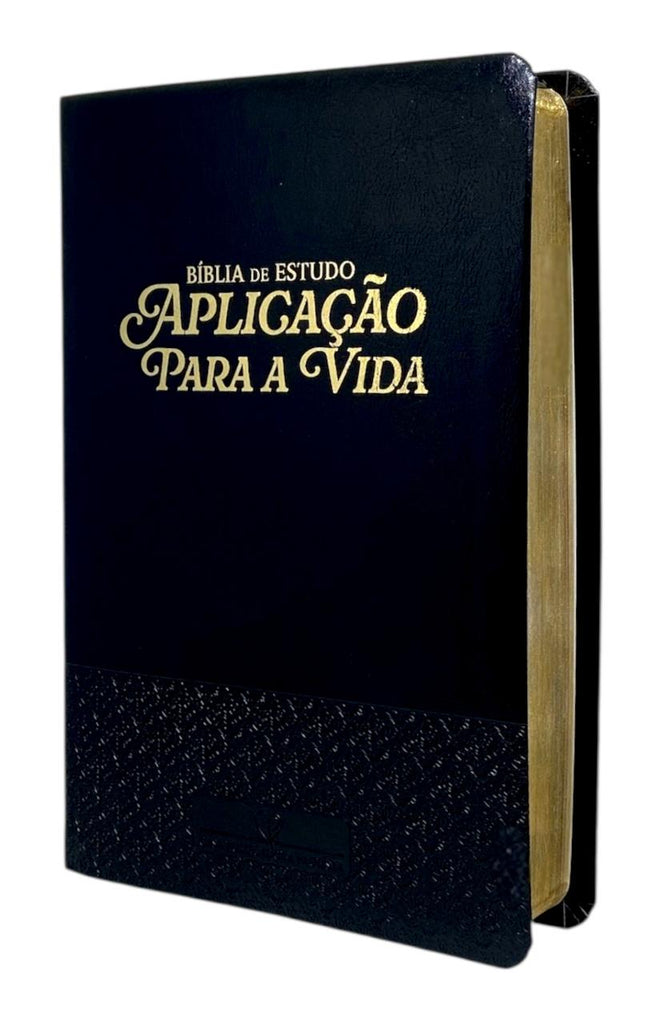 Bíblia De Estudo Aplicação Para A Vida Preta Flexível Arc