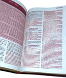 Bíblia De Estudo Aplicação Para A Vida Bordô Flexível Arc