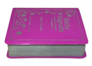 Bíblia Sagrada Tijolinho Letra Grande Covernook Flexível Pink
