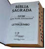 Bíblia Sagrada Leão Figura Letra Jumbo Capa Dura Com Índice Lateral  - NVI