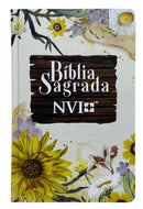 Bíblia Sagrada Feminina Slim Letra Normal Capa Dura Linguagem Nvi Girassol