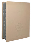 Bíblia Letra Grande Tijolinho NVA Capa  Pu Luxo Rosé Com Índice - Full Color