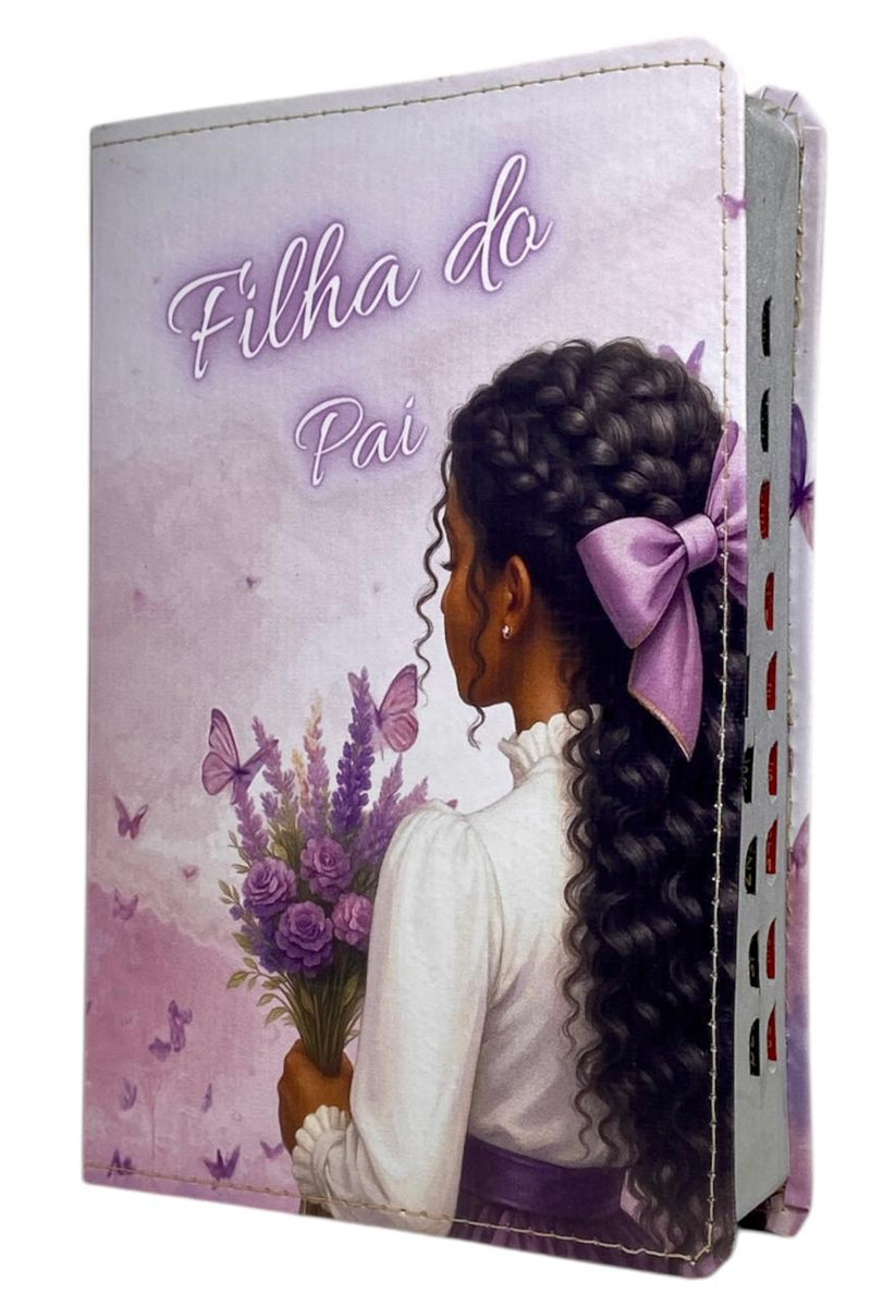 Bíblia Filha Do Pai Letra Grande Capa Flexível Com Índice - Arc