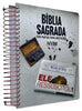 Bíblia Anote Espiral Evangélica | Ressuscitou | Com Índice Linguagem Nvi E Espaço Para Anotações | Letra Normal