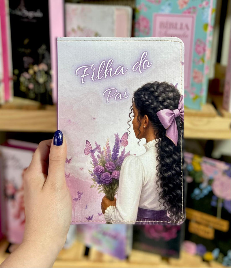 Bíblia Filha Do Pai Letra Grande Capa Flexível Com Índice - Arc