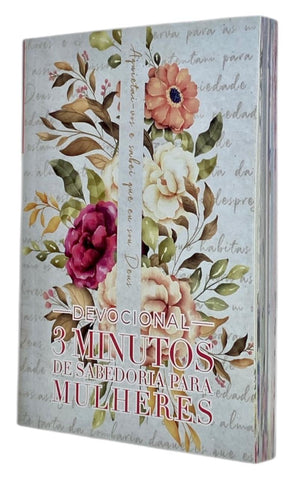 Livro Devocional Aquietai-Vos 3 Minutos De Sabedoria Para Mulheres Capa Brochura