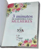 Livro Devocional Aquietai-Vos 3 Minutos De Sabedoria Para Mulheres Capa Brochura