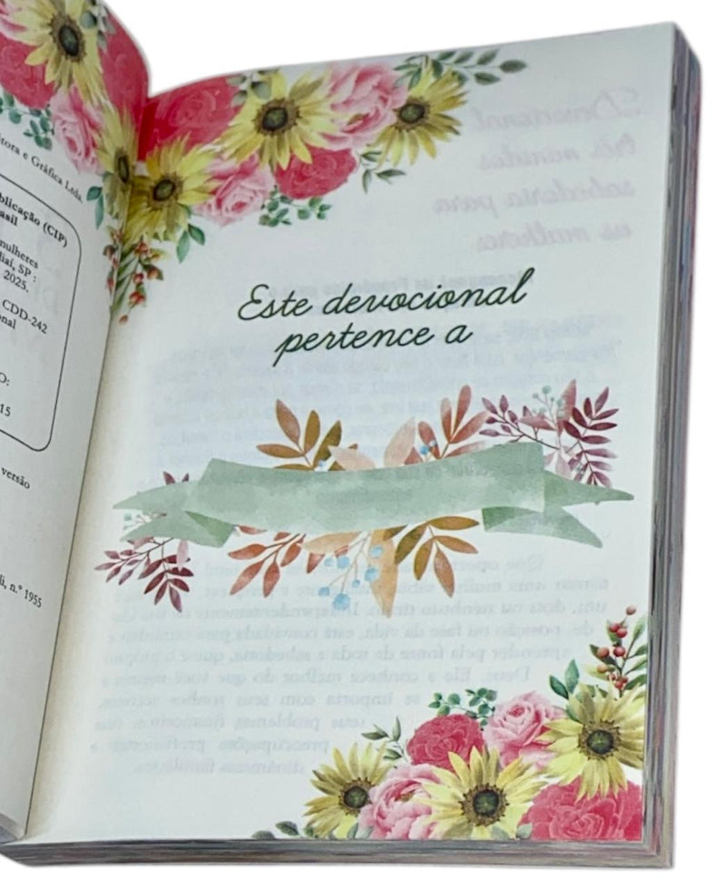 Livro Devocional Aquietai-Vos 3 Minutos De Sabedoria Para Mulheres Capa Brochura
