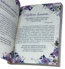 Kit Bíblia Feminina Leão Seja Forte Preta Com Índice + Devocional Lettering 3 Minutos De Sabedoria Para Mulheres