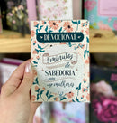 Livro Devocional Lettering 3 Minutos De Sabedoria Para Mulheres Capa Brochura