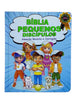 Bíblia Pequenos Discípulos Azul Infantil Letra Comum Capa Dura Com Harpa Masculina Arc