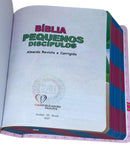 Bíblia Pequenos Discípulos Rosa Infantil Letra Comum Capa Dura Com Harpa Feminina Arc