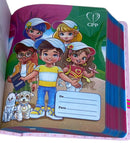 Bíblia Pequenos Discípulos Rosa Infantil Letra Comum Capa Dura Com Harpa Feminina Arc