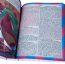 Bíblia Pequenos Discípulos Rosa Infantil Letra Comum Capa Dura Com Harpa Feminina Arc