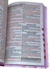 Kit 2 Bíblias Feminina Sagrada Letra Gigante Semi Flexível e Hipergigante Capa Dura Harpa ARC Flor Rosa e Deus é Bom