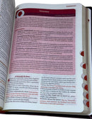 Bíblia de Estudo Aplicação Para a Vida Bordô ARC Letra Gigante Com Índice Full Color com Mapas Coloridos