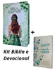 Kit Bíblia Feminina Sou Amada + Devocional Minimalista 3 Minutos De Sabedoria Para Mulheres