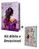 Kit Bíblia Feminina Escolhida Por Deus Com Índice + Devcional Aquietai-Vos 3 Minutos De Sabedoria Para Mulheres