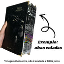 Abas Adesivas Para Bíblia - Leão Masculina Índice Marcador