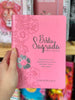 Bíblia Letra Hipergigante Capa Luxo Flexível Full Color ARC Com Harpa e Índice Floral Dália Rosa