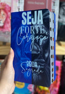 Bíblia Masculina Leão Seja Forte e Corajoso Capa Dura Com Índice Lateral - Arc