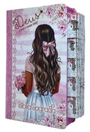 Bíblia Feminina Letra Gigante Capa Semiflexivel Com Abas Adesivas Feminina - Deus é bom