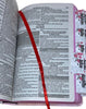 Bíblia Feminina Letra Gigante Capa Semiflexivel Com Abas Adesivas Feminina - O Senhot Te Sustenta